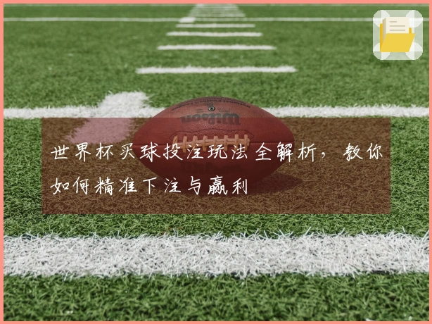 世界杯买球投注玩法全解析，教你如何精准下注与赢利