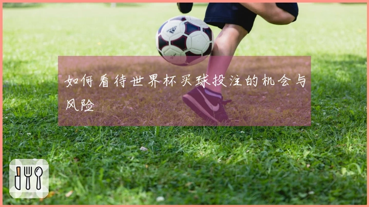 如何看待世界杯买球投注的机会与风险